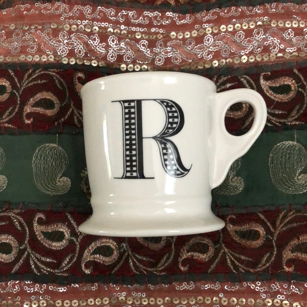 Anthropologie Letter  “R” Mug